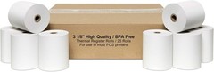 Biodegradable 25-Pack of 3 1/8″ X 230′ Thermal Receipt Rolls for POS Systems