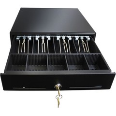 Adesso MRPCD13 13″ Cash Drawer Steel 4 Bill 5 Coin 3 Lock