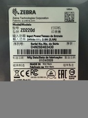 Zebra ZD220d Direct Thermal Label Printer 4×6 USB 203DPI ZD22042-D01G00EZ