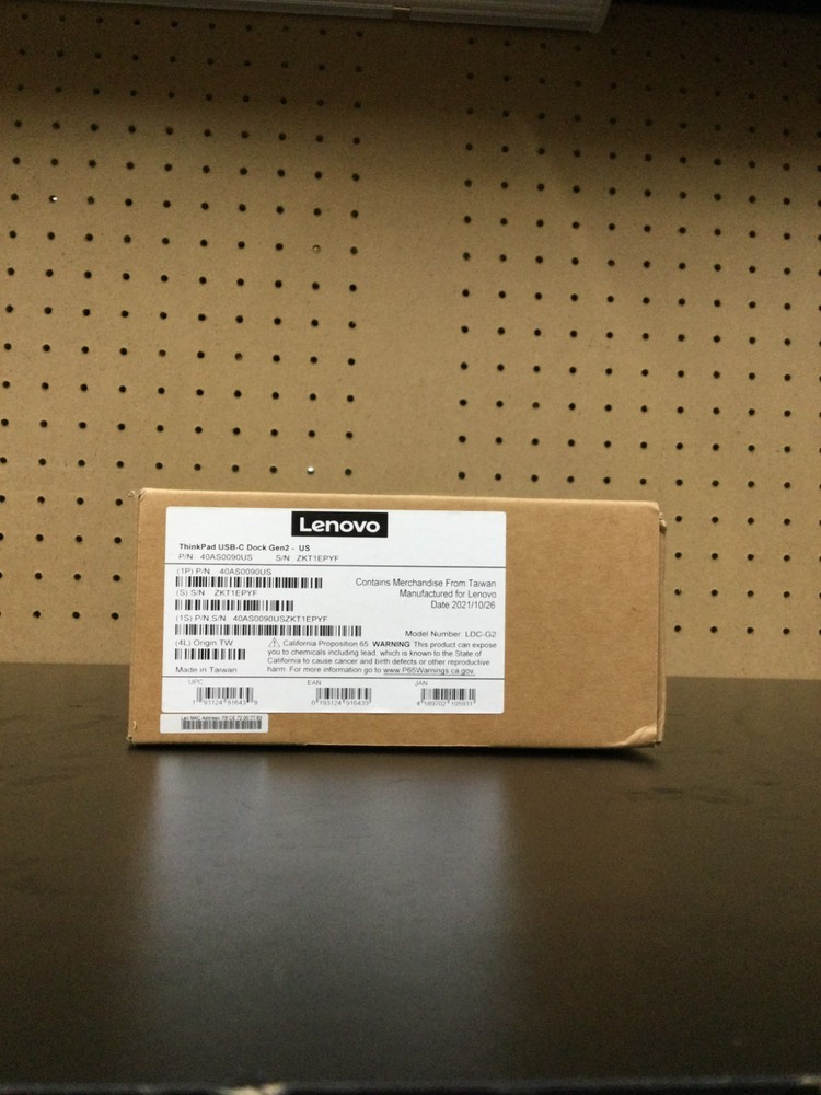 NOB Lenovo USA ThinkPad USB-C Dock Gen 2 (40AS0090US)