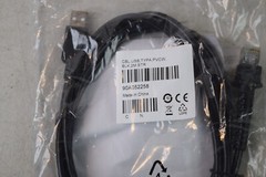 90A052258 CABLE KIT, USB BLACK 2m straight.