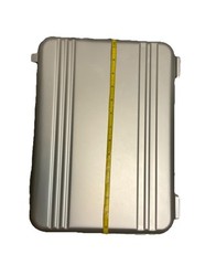 Aluminum Briefcase 14.5X10.6X4.5 Inch Metal Toolbox Cash Case READ Description