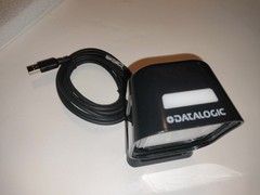 Datalogic Magellan 1500i Presentation Barcode Scanner w/ Stand & USB Cable