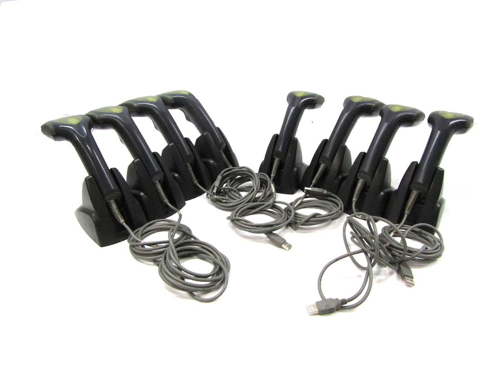 8x Datalogic Heron D130 SS5110 1D USB Handheld Barcode Scanners