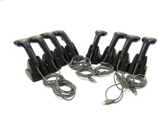 8x Datalogic Heron D130 SS5110 1D USB Handheld Barcode Scanners