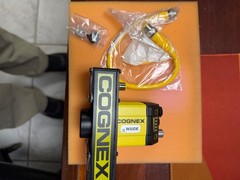 COGNEX DM375X-M BARCODE SCANNER/CAMARA W/ COGNEX LIGHTS P/N: 119-10104R