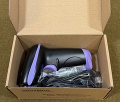 NADAMOO BUR3003 433MHz Wireless Barcode Scanner Cordless USB Open Box