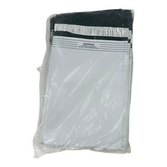 99 Bags Iconex SecurIT Tamper-Evident Deposit Bag Plastic 9 x 12 White 9419-0068