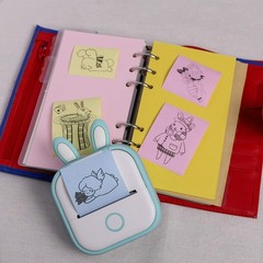 T02 Pink/Yellow/Blue Thermal Paper Non-Adhesive Color Paper Printer Paper Com…