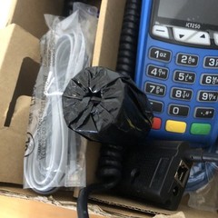 Ingenico Chase iCT250 3in LCD USB/Ethernet Ports Dual Comm Credit Card Terminal