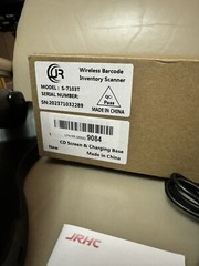 JRHC Wireless Inventory Scanner 2D Barcode Scanner with Charging Base S-7103