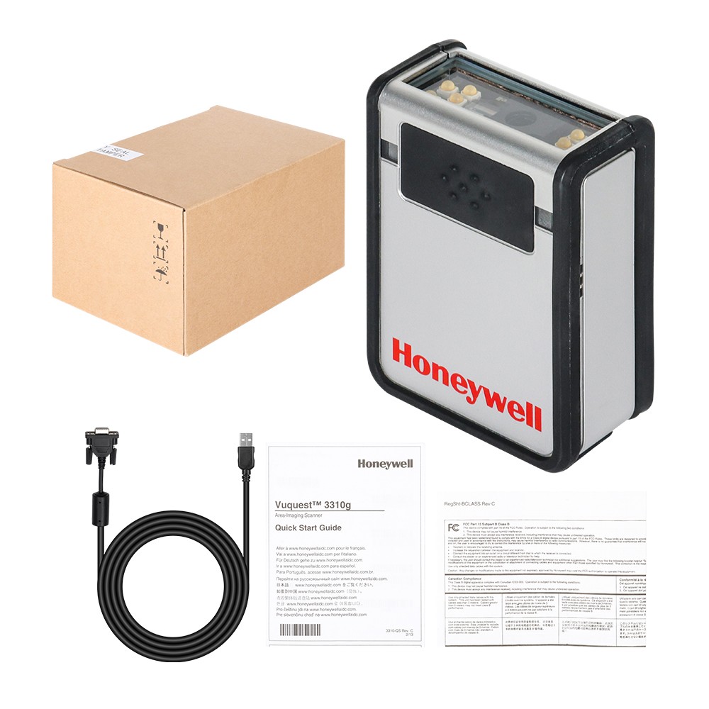 Honeywell 3310G-4USB-0 Vuquest 1D/2D Area Imager USB Barcode Scanner