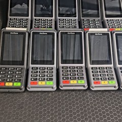 VERIFONE V400C PLUS – Lot Of 12. Untested. Sold As Is (See Pics + Desc).