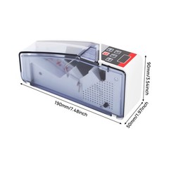 Portable V40 Handy Bill Cash Money Count Machine Mini Banknote Currency Counter