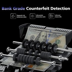 LOLARAN N71 Money Counter Machine Mixed Denomination UV MG