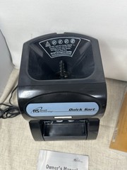 Royal Sovereign QS-1AC Coin Sorter Counter Machine tested and works perfectly