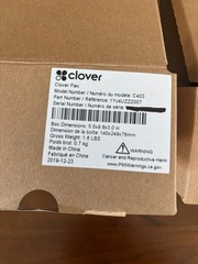 Clover Flex Starter Kit K400 U. C403 Clover Flex. NOB. Credit Card Terminal.