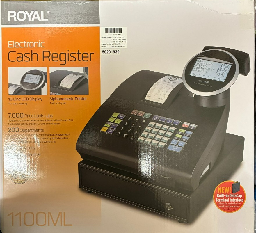 Royal – 39285K – Alpha 1100ML Cash Register