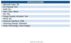 Code CR5215-200-C500 USB Reader Kit Cr5200 with Built in Age Verification