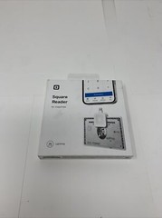 NEW Square – Magstripe Reader with Lightning Connector – Glossy White