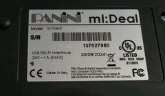 Panini Chase Bank Branded Mi Deal USB Check Scanner Deposit
