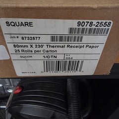 80mm (3 1/8) X 230′ ft Thermal Printer Paper for STAR TSP POS Printer 24 rolls