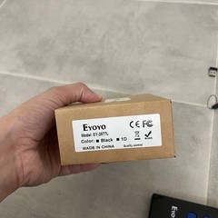 Eyoyo EY-2877 1D Barcode Bluetooth Laser Scanner with Charging Cable
