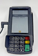Dejavoo Z9 3.5″ VEGA3000 LCD POS Credit Card Terminal w/ Power Adapter Tested