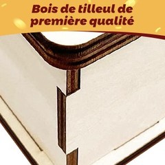 Wooden Money Box Piggy Bank with Marker Unbreakable Money Savings Box