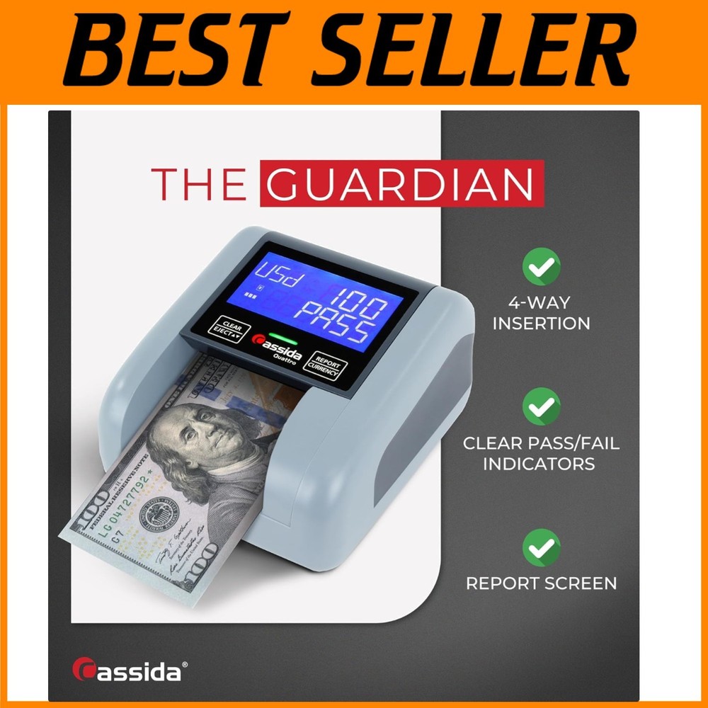 Compact Battery Operated Counterfeit Detector