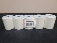 Point Plus 3″ x 90′ Carbonless 2-Ply Cash Register POS Paper Roll Tape – 5/Pack