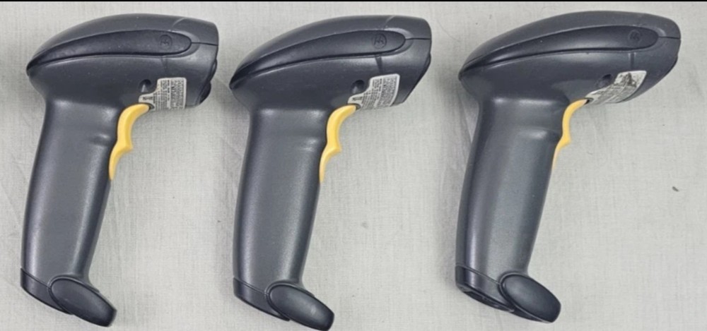 LOT OF 3 MOTOROLA NCR BARCODE SCANNERS DS4208