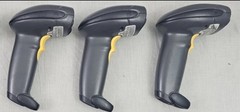 LOT OF 3 MOTOROLA NCR BARCODE SCANNERS DS4208