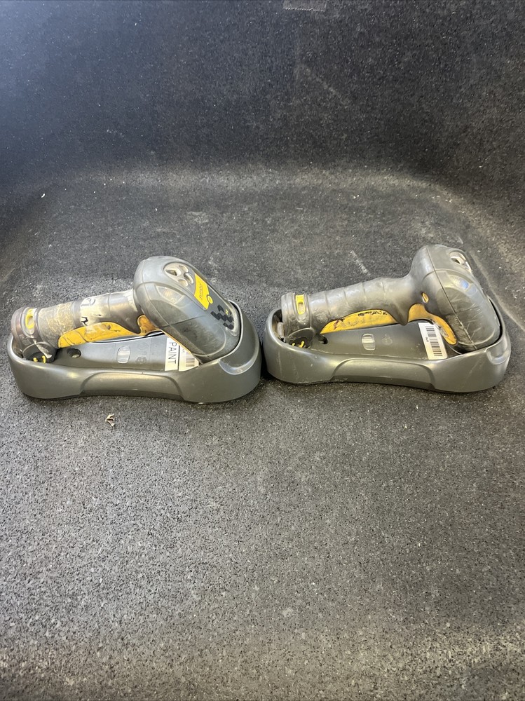 (2) Symbol LS3578-FZ20005WR 1D Wireless Barcode Scanners w/STB3578 Cradle