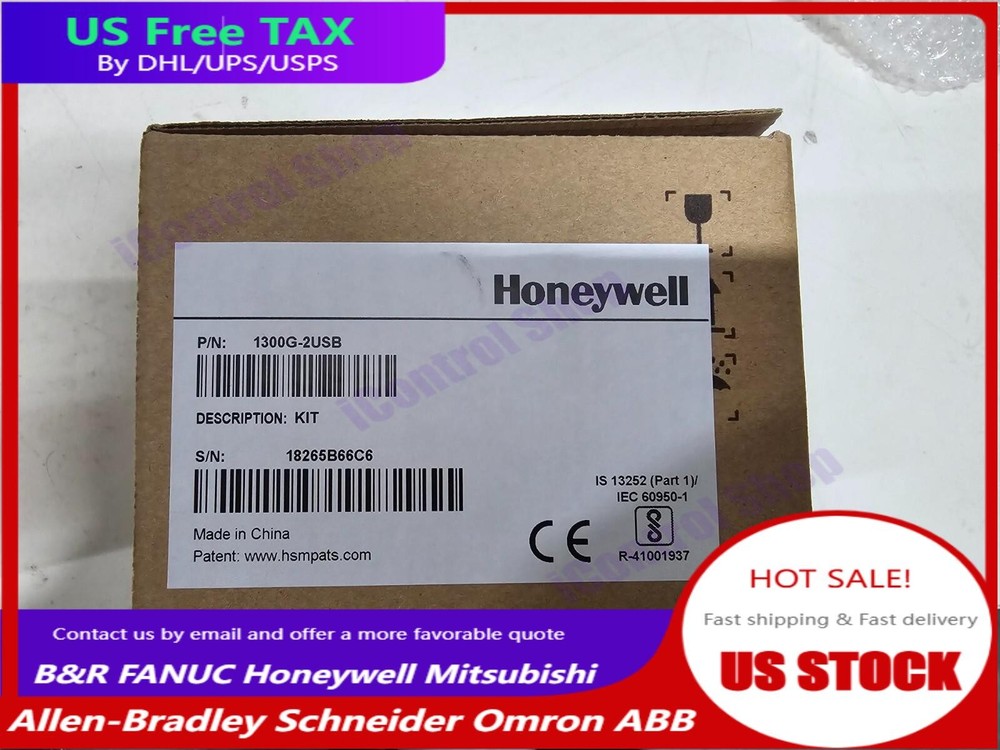Honeywell 1300G-2USB Handheld USB Barcode Scanner** No Cable** US Free TAX