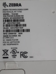 Lot of 2 Zebra TC210K-0JD224-NA Healthcare Mobile Computer-(Powers On)-UNTESTED