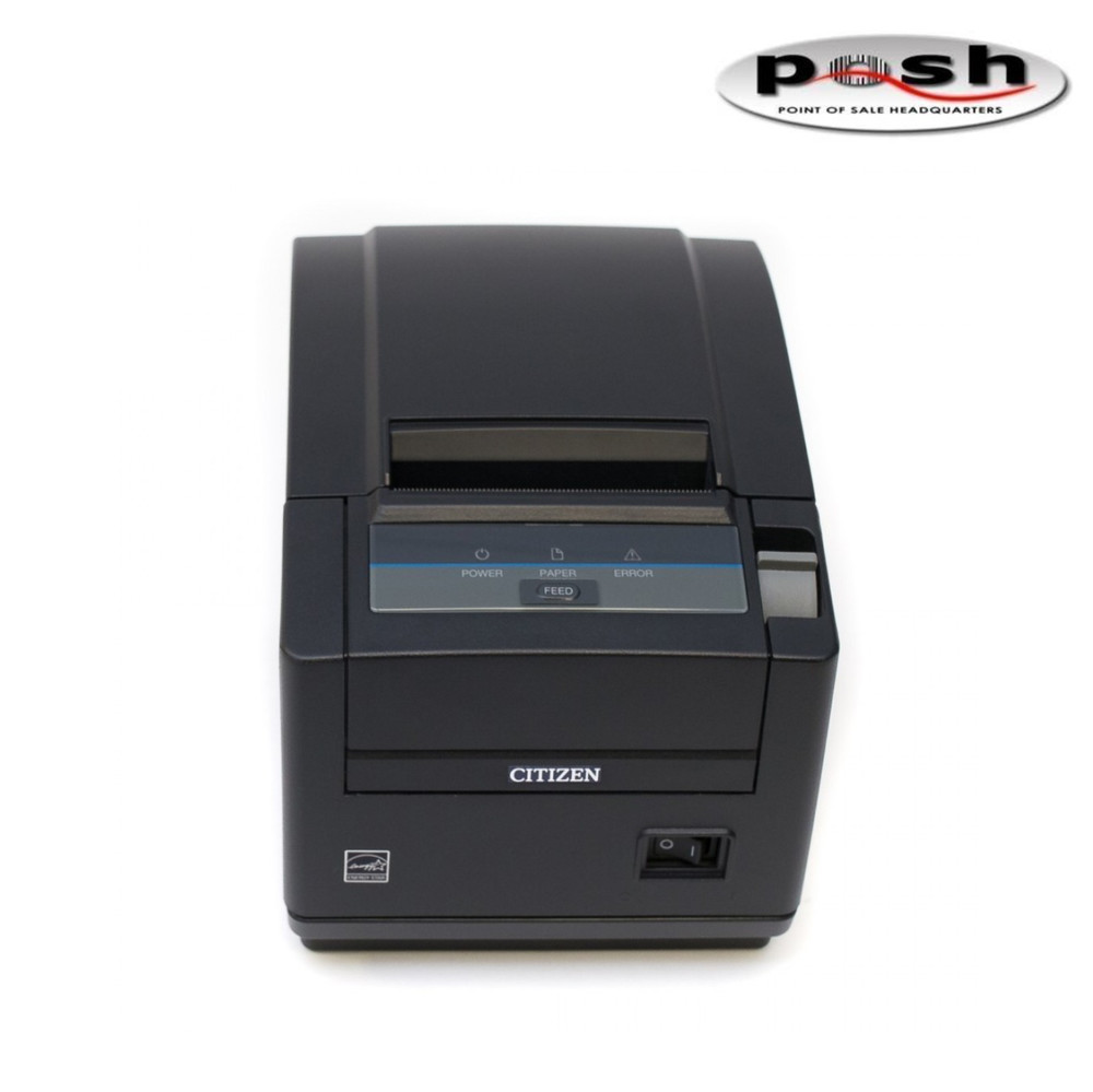 NEW Citizen CT-S601II Thermal POS Receipt Printer LAN USB Auto Cutter Black