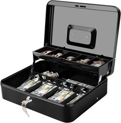Compact Cash Box with Scratch-Resistant Finish – Perfect for Small Businesses