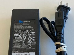 PP15: Verifone OMNI 5100 Credit Card Reader W/ Power Supply & Telephone Cable
