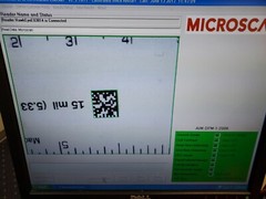 Microscan UID and DPM Bar Code Quality Verifier