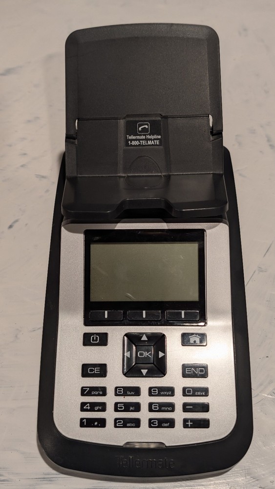 Tellermate T-iX 3500 Currency Money Counting Machine. No Cord. With Coin Cups