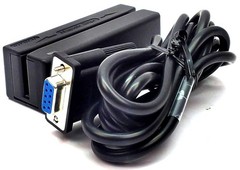 ID TECH MiniMag II Magnetic Stripe Credit Card Reader Triple Track IDMB-337112B