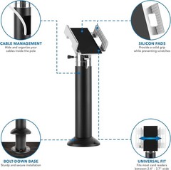 Universal Credit Card POS Terminal Stand for VeriFone Ingenico First Data Car…