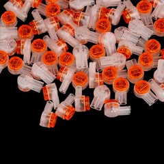 100Pc K2 Connector Grease Filling Butt Wire Line Terminal For Telephone,kw