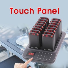 Restaurant Pager System 16 Wireless Guest Buzzers Food Truck – NIB
