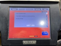 Hobart Scale Printer 029340-JR Deli Grocery Ethernet Unknown Supervisor ID HLXWM