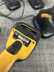 Lot of (4) Adesso NuScan 4100B Wireless Barcode Scanner & USB Charging Stand