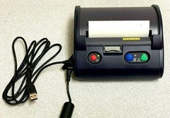 Seiko Instruments SII MPU-L465 -E Thermal Printer w/ AC Adapter/ USB Cable/ Roll