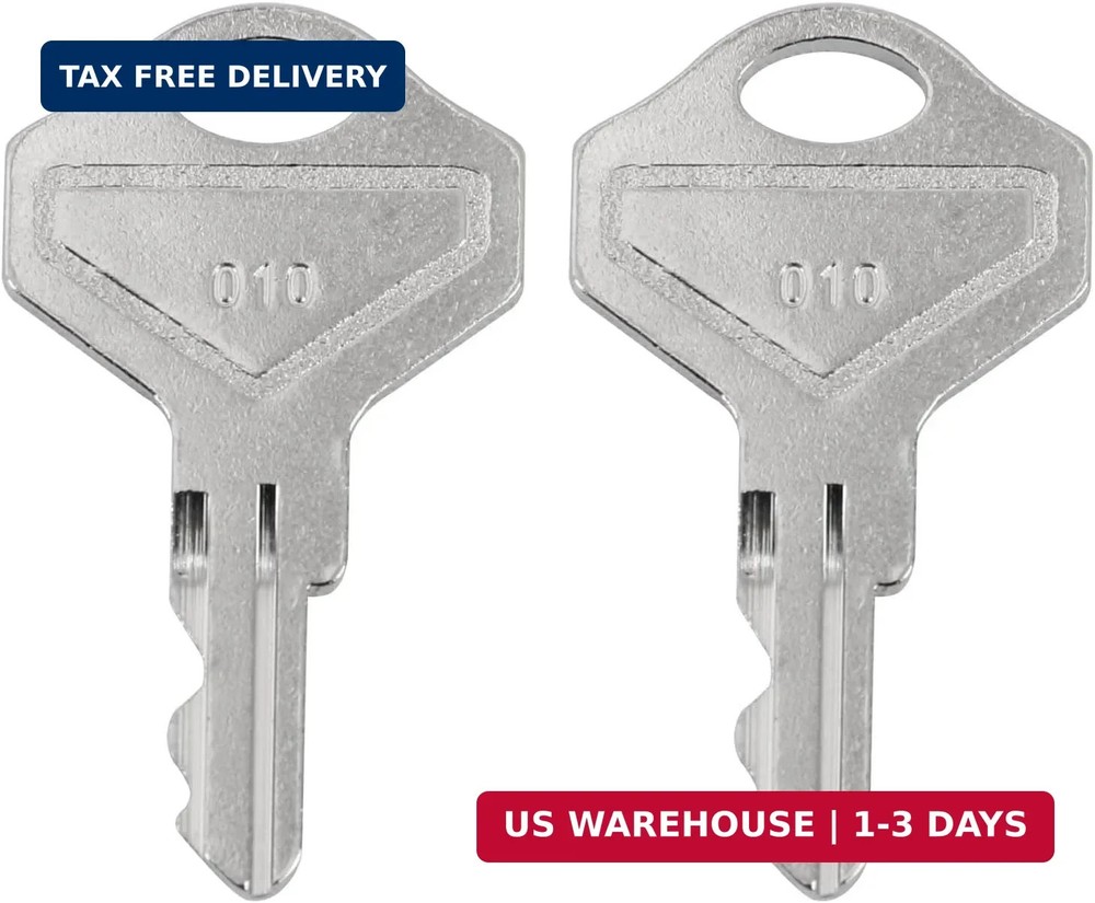 010 Key for Cash Drawer Fits for M-S 010R or 010L Locks,Replacement Many POS Reg