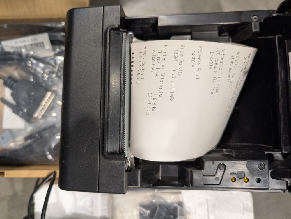 Epson TM-T20III Thermal Receipt Printer – Black GENTLY USED
